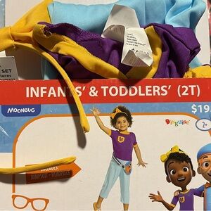 Disguise Toddler Costume - Purple and Yellow